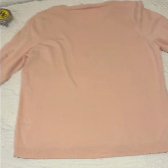 Talbots Pink Crew Neck Sweater Soft Knit - Picture 6 of 6